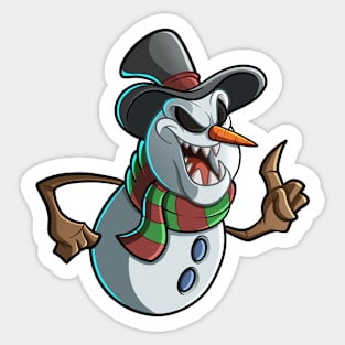 Frosty’s Fright Sticker